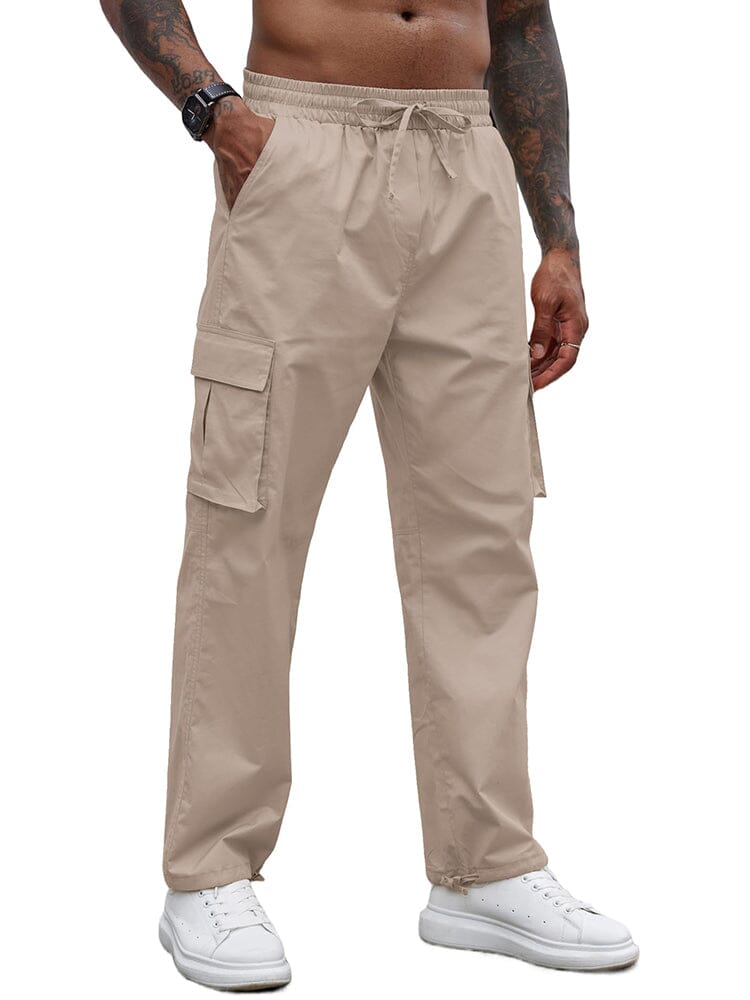 Casual Klassisch 100% Baumwolle Cargo Hose