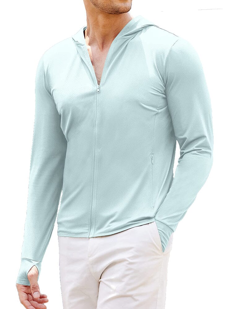 Sun Protection UPF 50+ Mit Kapuze Hemd (US Only)