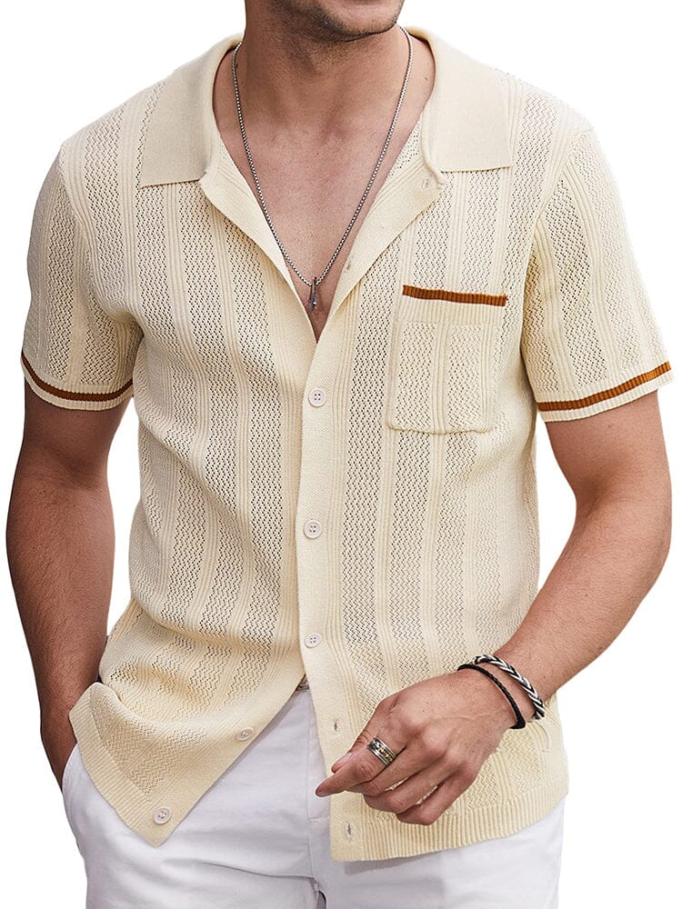 Casual Atmungsaktive Strick Top
