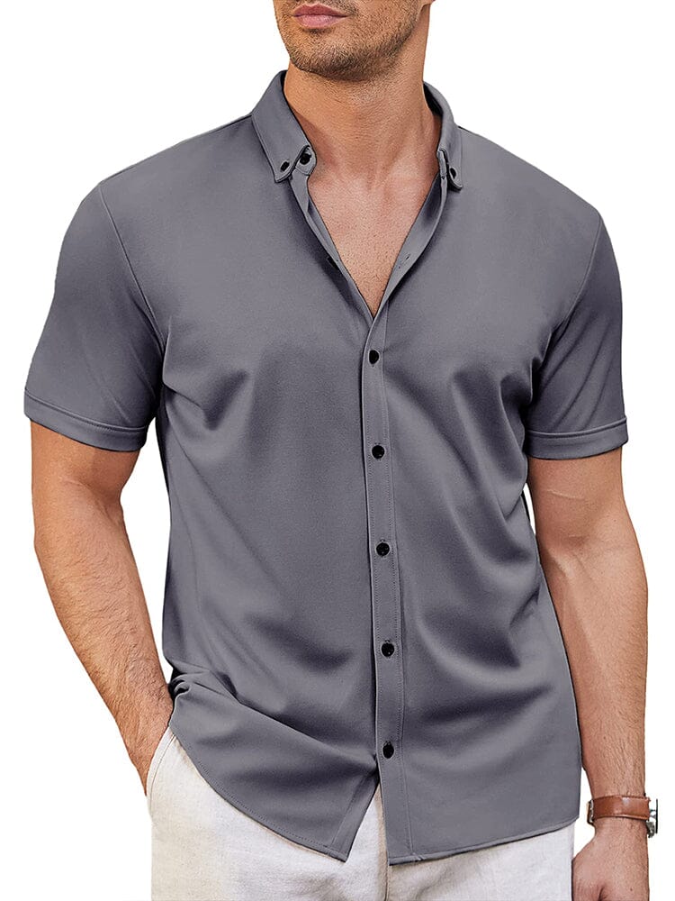 Casual Soft Wrinkle Free Hemd