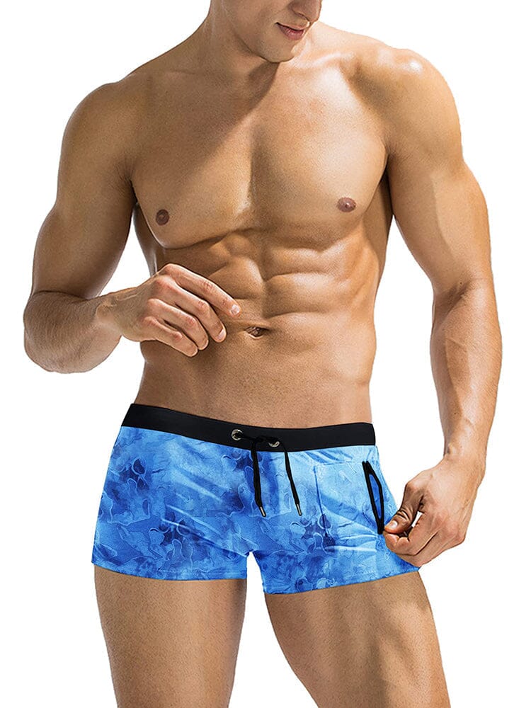 Swim Printed Square Leg Board Kurz