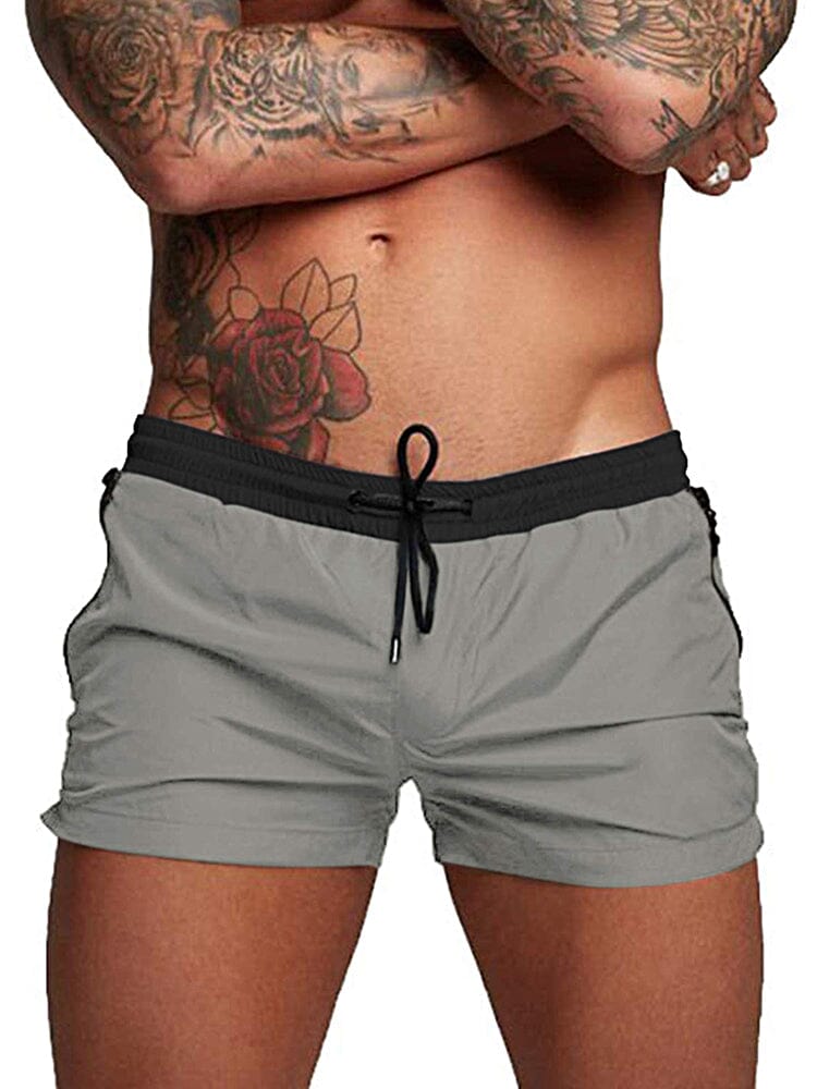 Klassisch Slim Gym Sport Kurz (US Only)