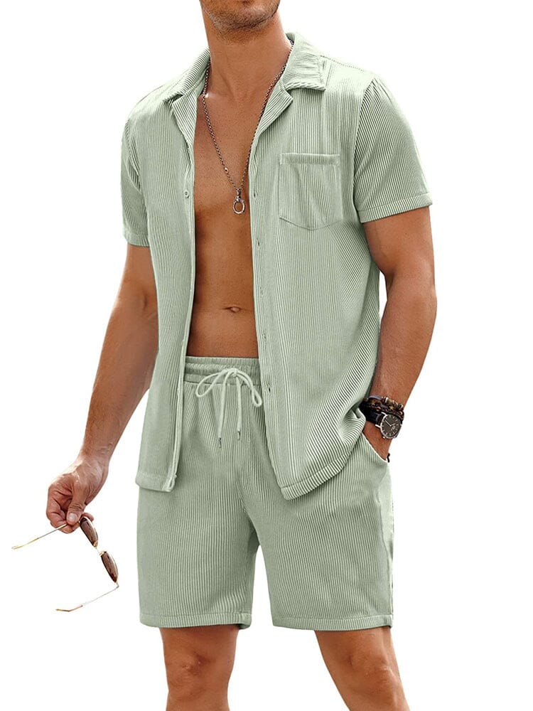 Casual 2 Teile Strand Outfits Set
