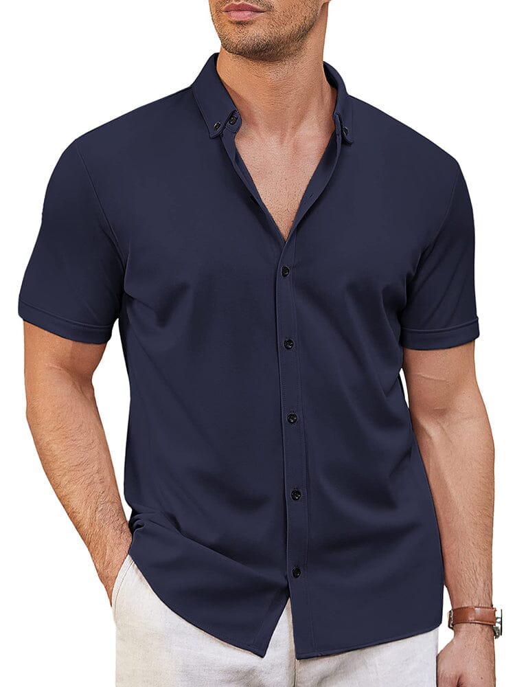 Casual Soft Wrinkle Free Hemd