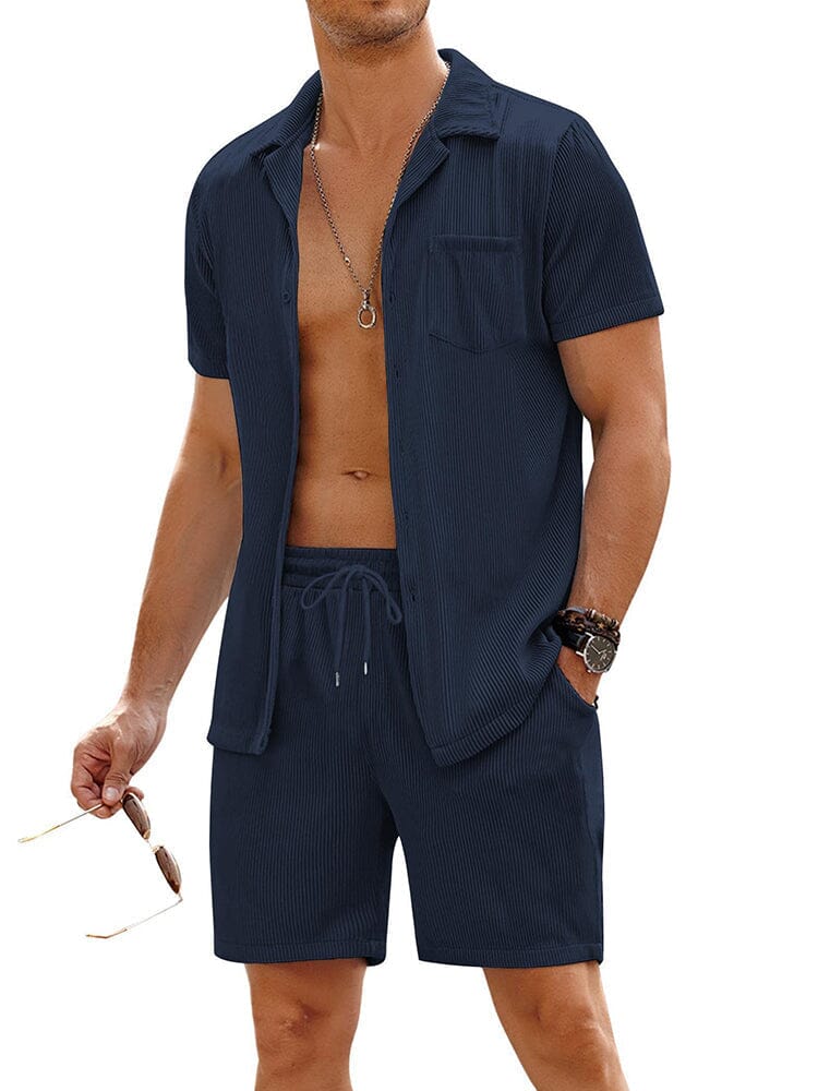 Casual 2 Teile Strand Outfits Set