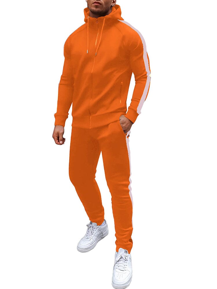 Casual 2-Teil Jogger Trainingsanzug Set