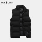 Ralph Lauren Gilet Doudoune Isolant En Duvet Cercle Héritage Noir S 