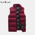 Ralph Lauren Gilet Doudoune Isolant En Duvet Cercle Héritage Rouge Militaire S 