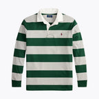 Ralph Lauren La Chemise De Rugby Iconique Cercle Héritage Pin Vintage/Chiné S 