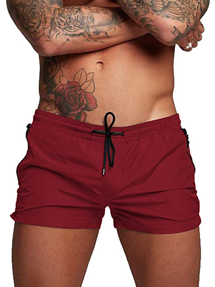 Klassisch Slim Gym Sport Kurz (US Only)