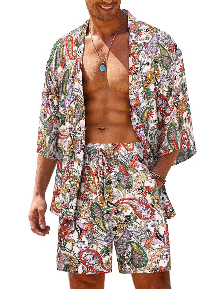 Casual Hawaii Hemd Set