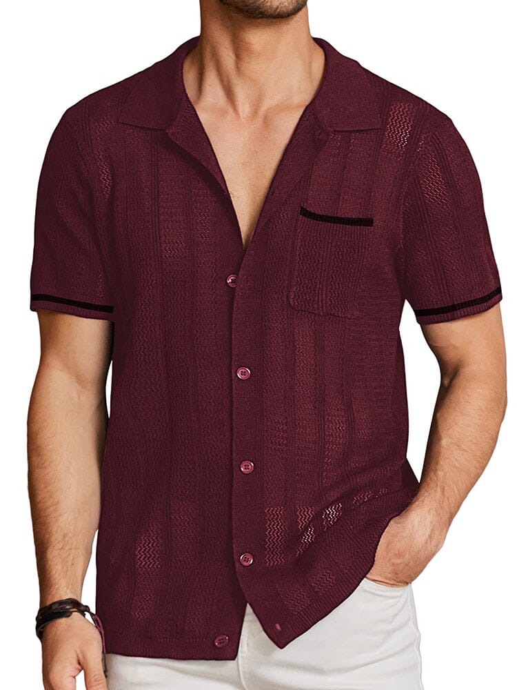 Casual Atmungsaktive Strick Top